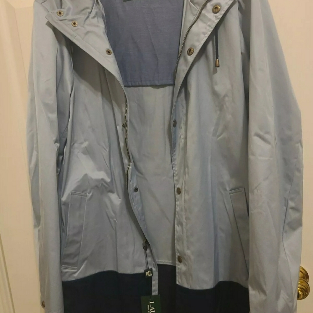 Water repellent jacket blue 28R - Picture 2 of 9